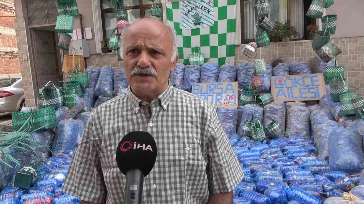 Nazım Gökçe'den Bursaspor'a 1 milyon plastik kapak desteği