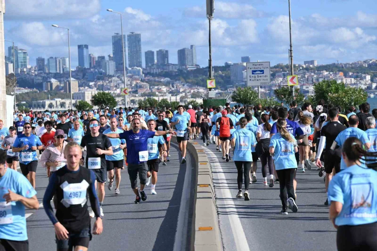 İstanbul'u Koşuyorum Avrupa Etabı'nda 5 bin 447 koşucu yarıştı