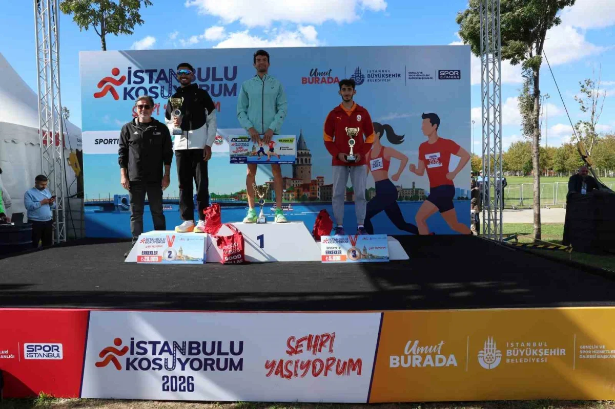 İstanbul'u Koşuyorum Avrupa Etabı'nda 5 bin 447 koşucu yarıştı