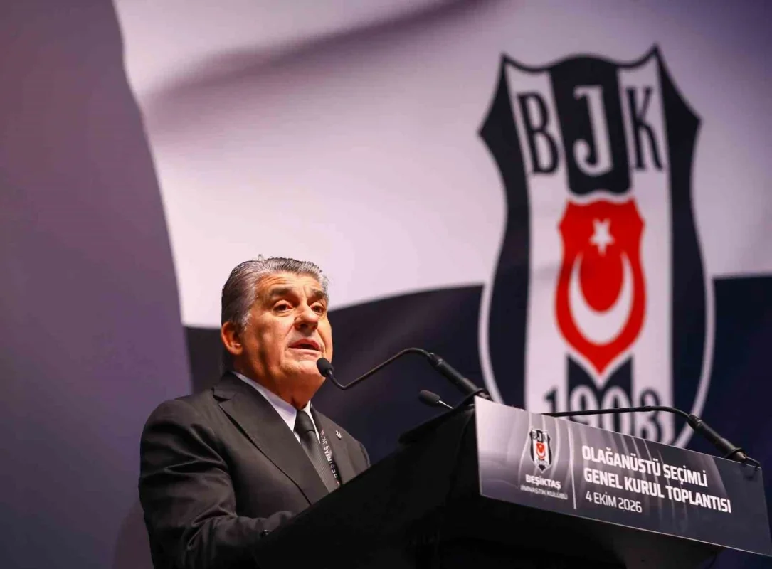 Serdal Adalı Beşiktaş Başkanı Seçildi: 3 Bin 815 Oy Aldı