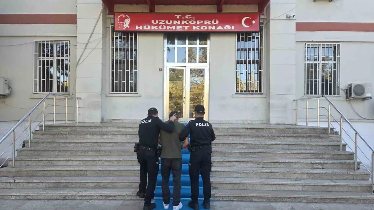 Uzunköprü'de bıçaklı saldırı şüphelisi Murat G. tutuklandı