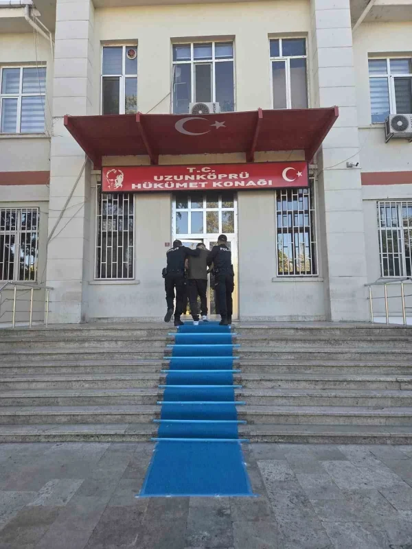 Uzunköprü'de bıçaklı saldırı şüphelisi Murat G. tutuklandı