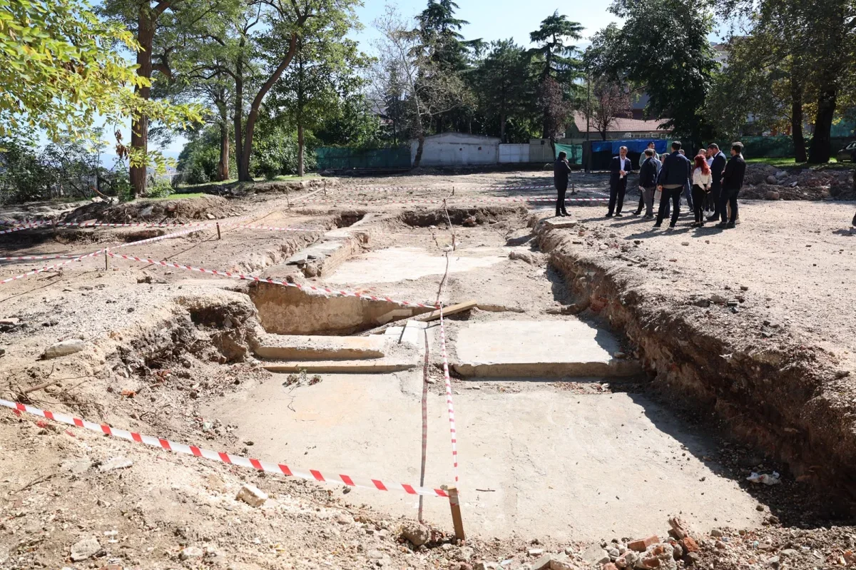 Bursa Tophane'de Bizans galerileri için kazılar yeniden başladı