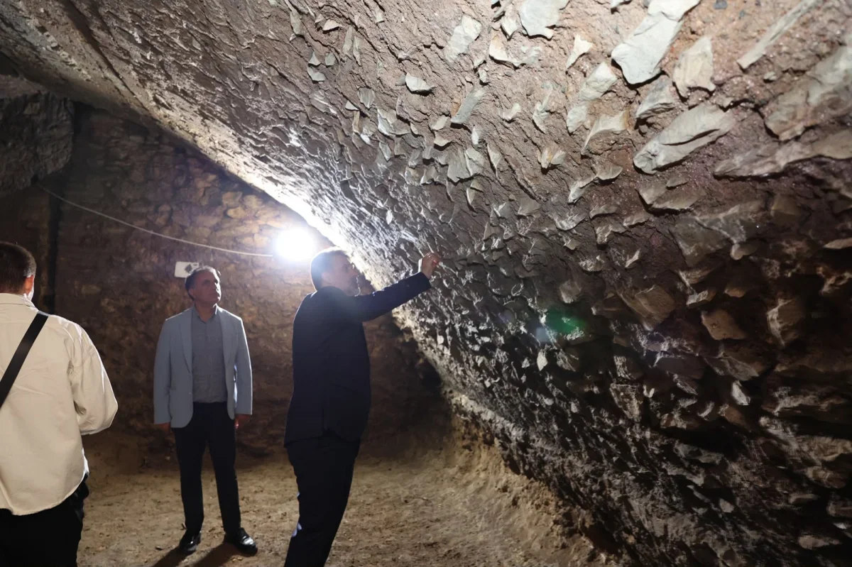 Bursa Tophane'de Bizans galerileri için kazılar yeniden başladı