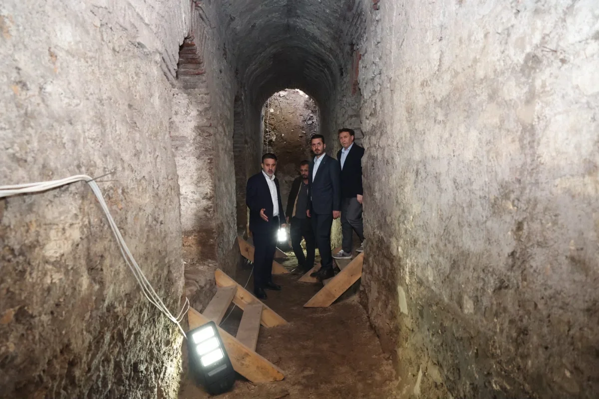 Bursa Tophane'de Bizans galerileri için kazılar yeniden başladı