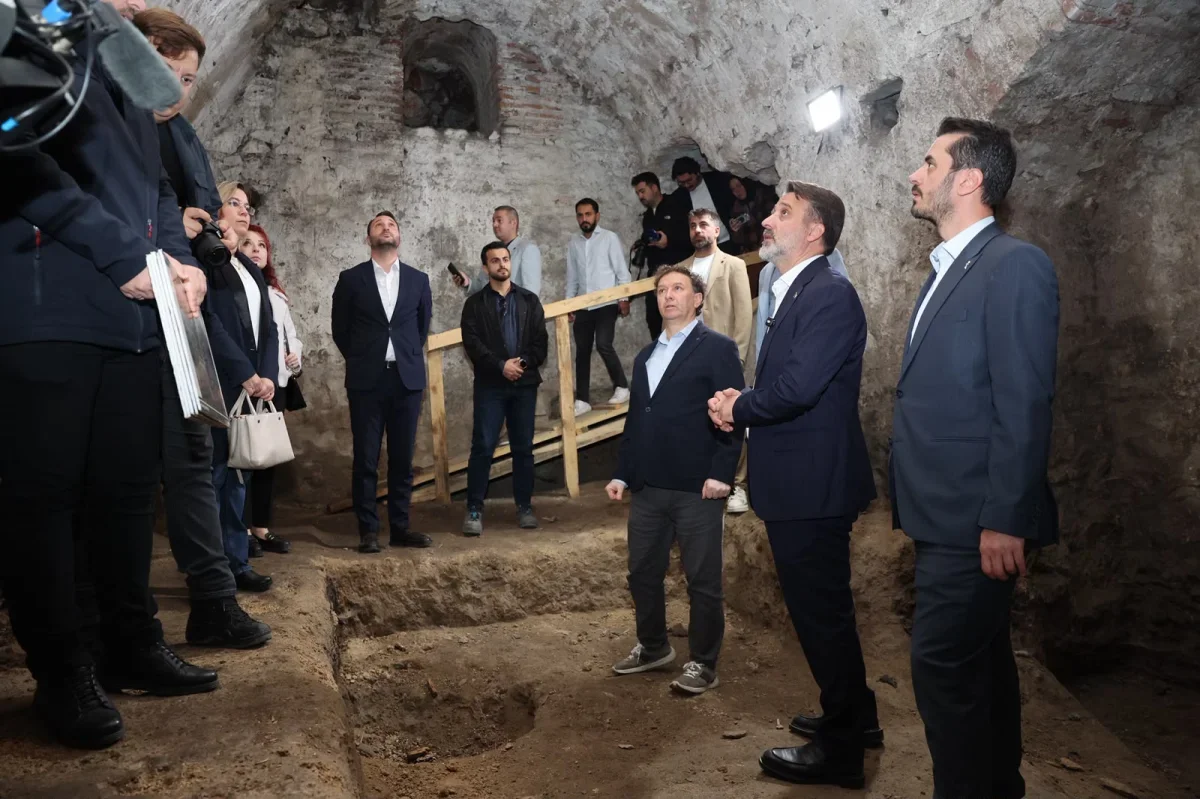 Bursa Tophane'de Bizans galerileri için kazılar yeniden başladı