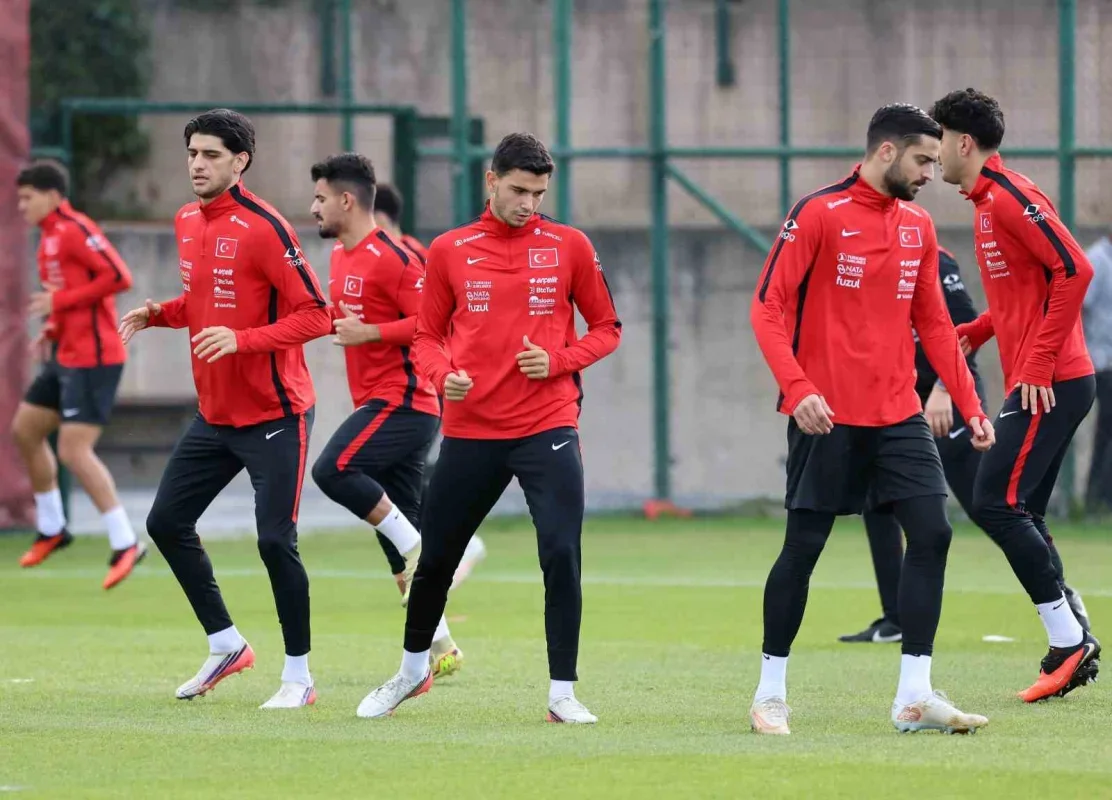 Ümit Milli Takımı Macaristan maçı hazırlıklarını tamamladı