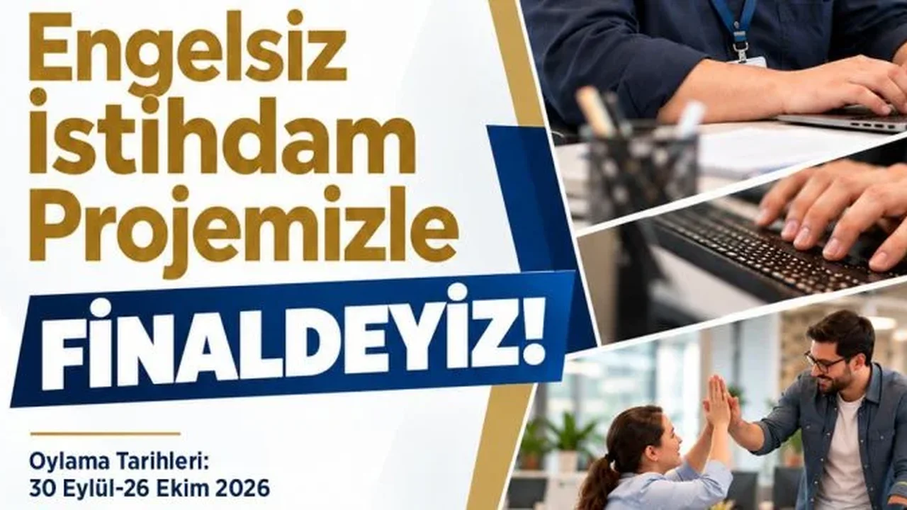 Bursa Engelsiz İstihdam Projesi Avrupa ödüllerinde finalde