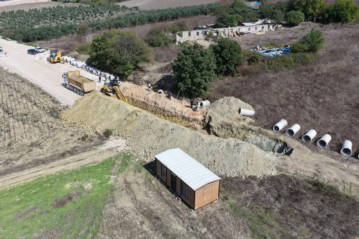 Görükle Atatürk Bulvarı'na 2 kilometrelik altyapı