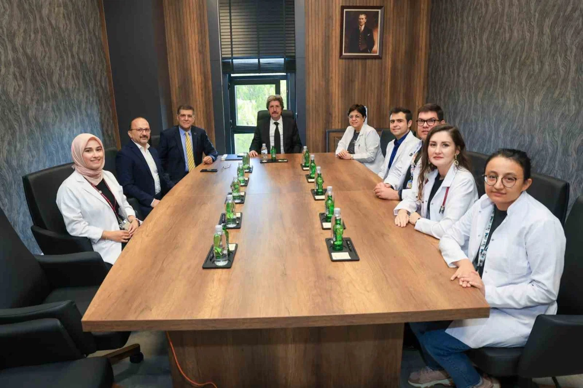 BUÜ Hastanesine pediatrik solunum testi bağışı