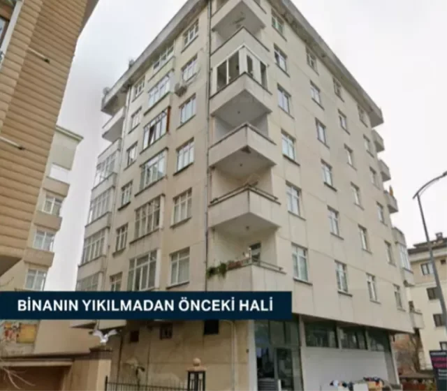 Maltepe’de 7 Katlı Binanın İlk 3 Katı Çöktü: Enkazda Arama Kurtarma Çalışması Başlatıldı