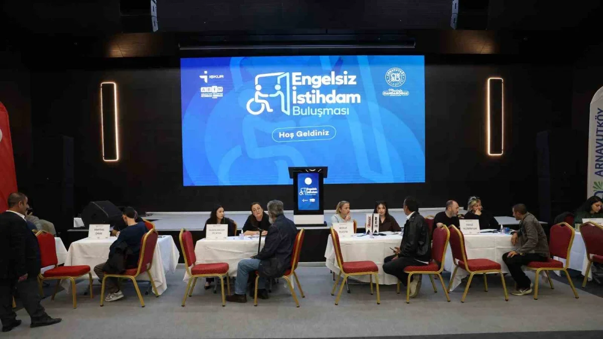 Arnavutköy Engelsiz İstihdam Buluşması'na 40 firma