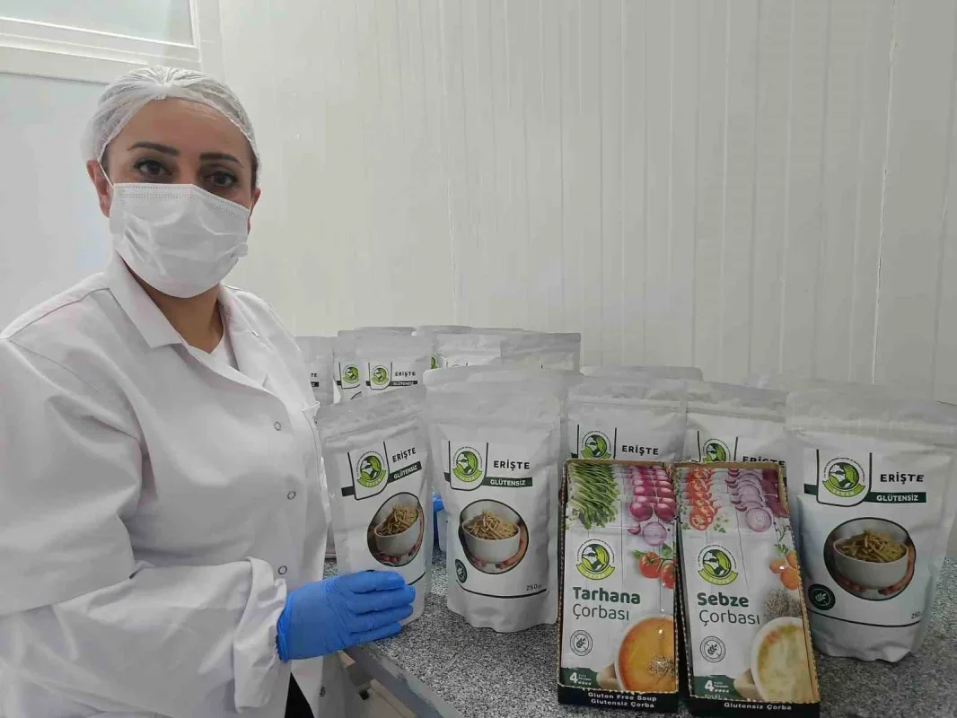 Keşan'da 7 kadın glütensiz ürünler için birleşti