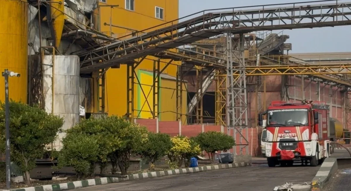 Bandırma yağ fabrikası yangını kontrol altına alındı