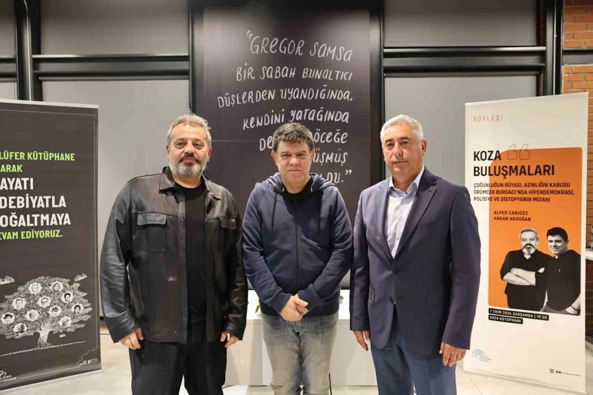 Alper Canıgüz Nilüfer'de Örümcek Burgacı'nı anlattı