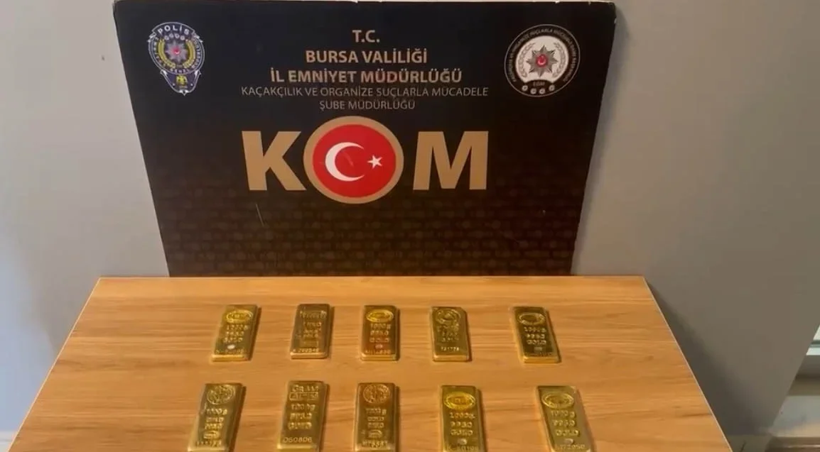 Bursa'da AB fonu dolandırıcılığında 10 kilo altın