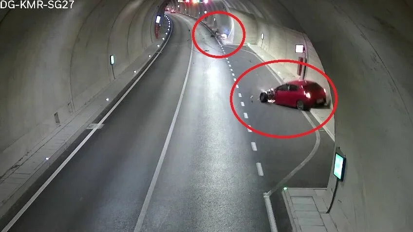 Bursa-Orhaneli yolunda kazada 1 ölü, 1 ağır yaralı
