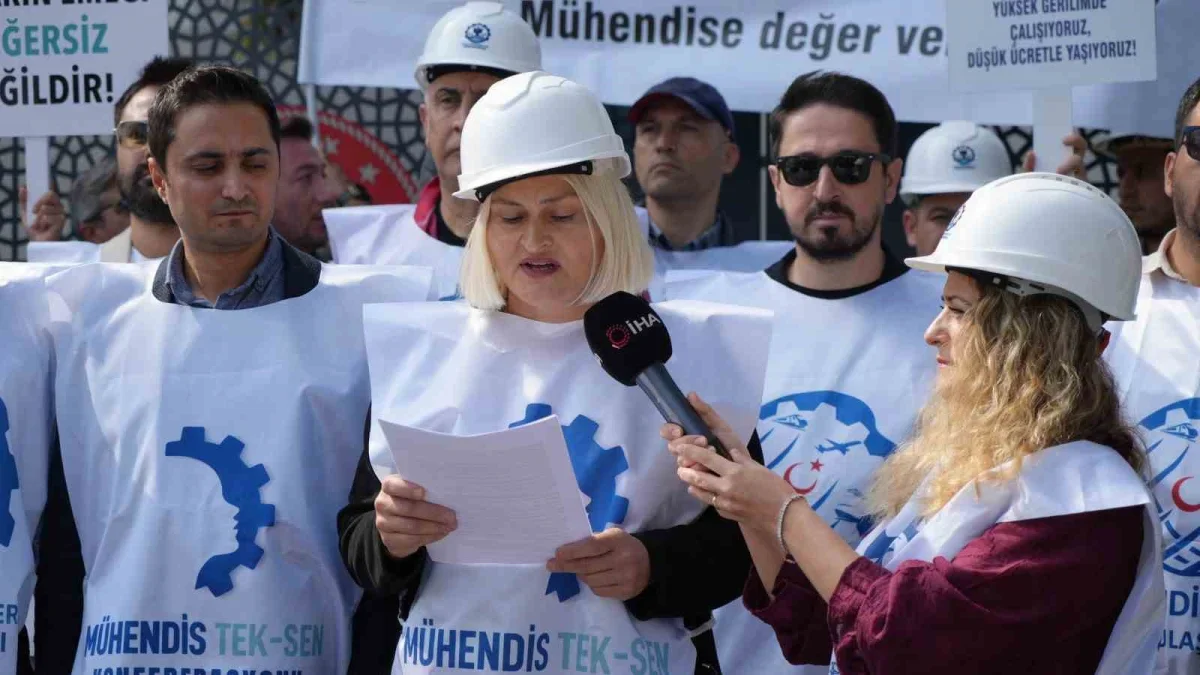 Kamu mühendislerinden ücret ve özlük hakkı talebi