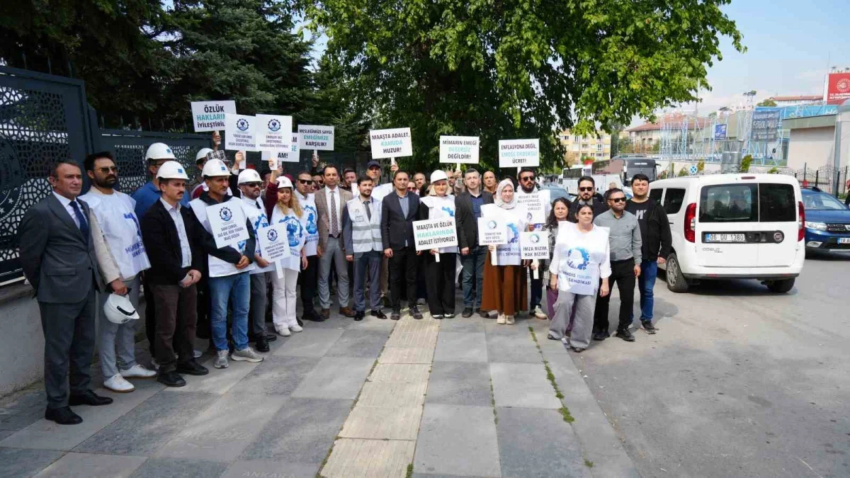 Kamu mühendislerinden ücret ve özlük hakkı talebi