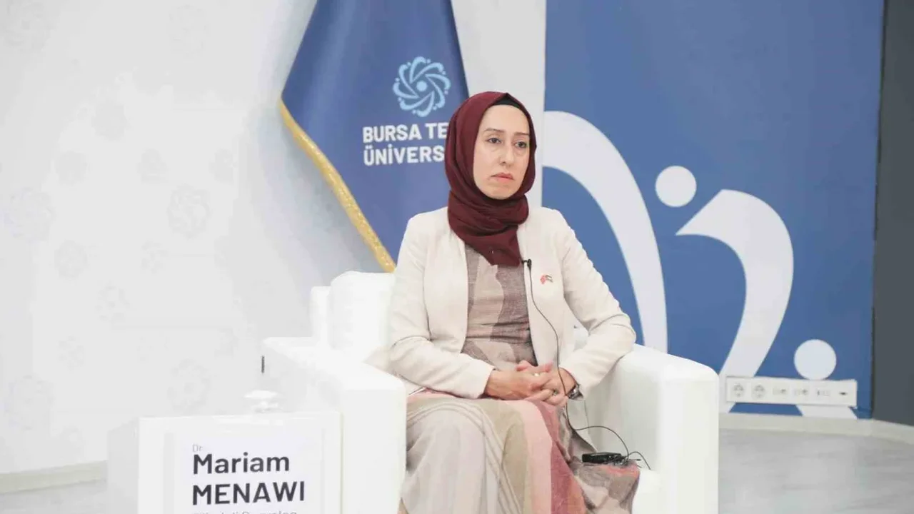 Mariam Menawi Bursa'da Gazze için umut çağrısı yaptı