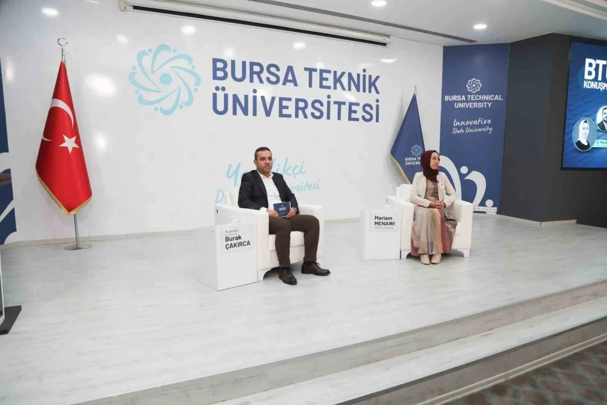 Mariam Menawi Bursa'da Gazze için umut çağrısı yaptı
