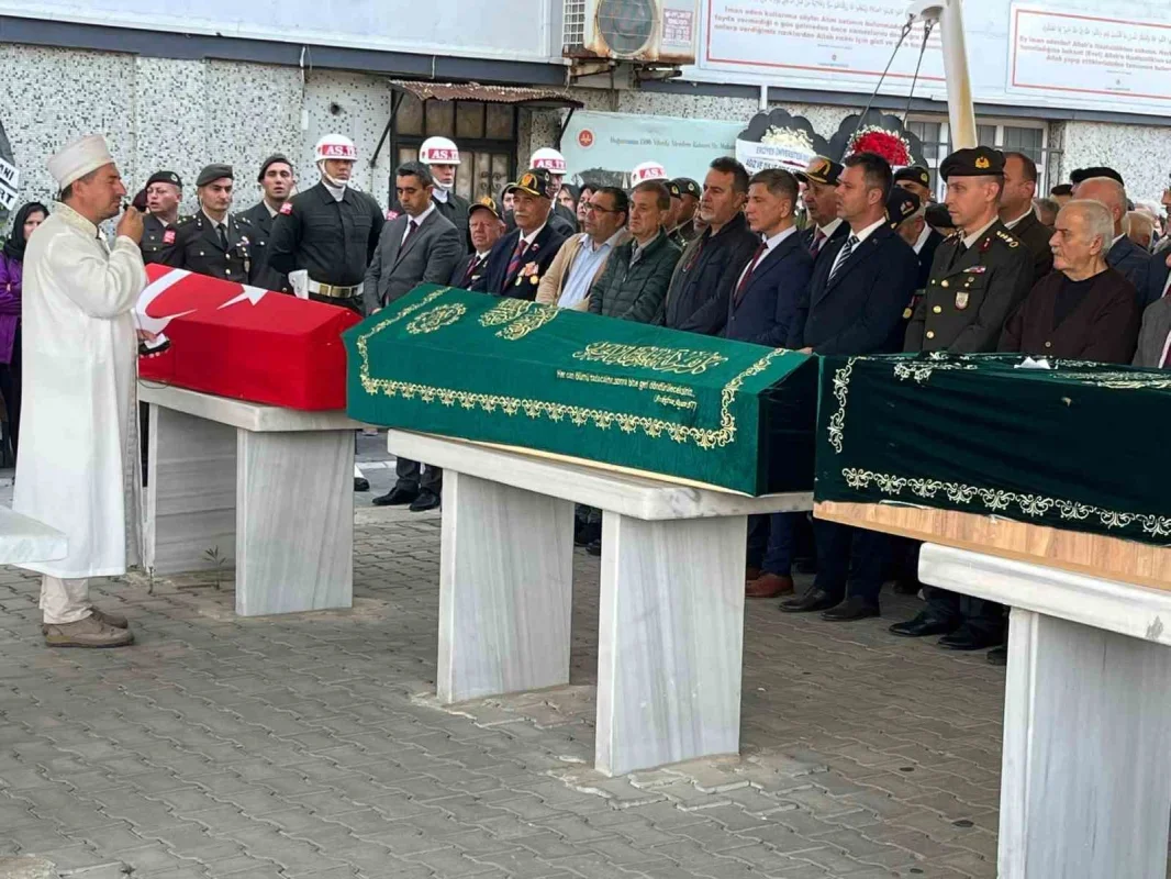 Çorlu'da Kıbrıs Gazisi ve Filo Jet kurbanına veda