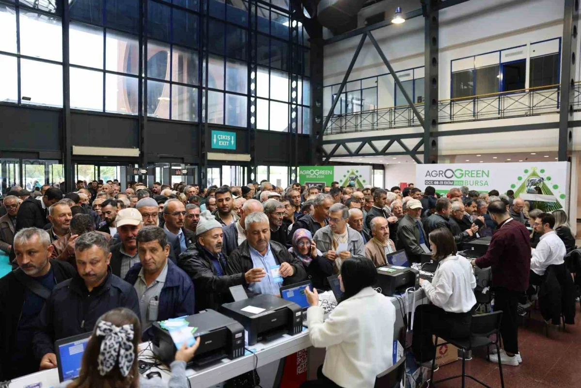 AgroGreen Bursa Tarım Fuarı 250 bin ziyaretçi bekliyor