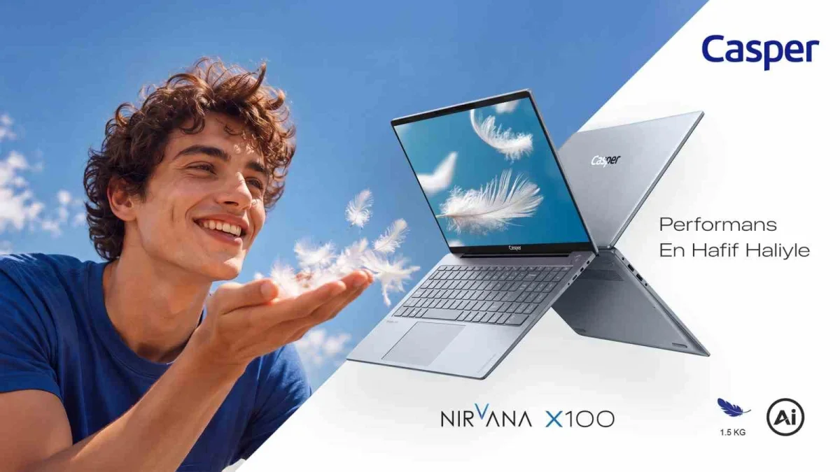 Casper Nirvana X100 1,5 kg ağırlıkla tanıtıldı