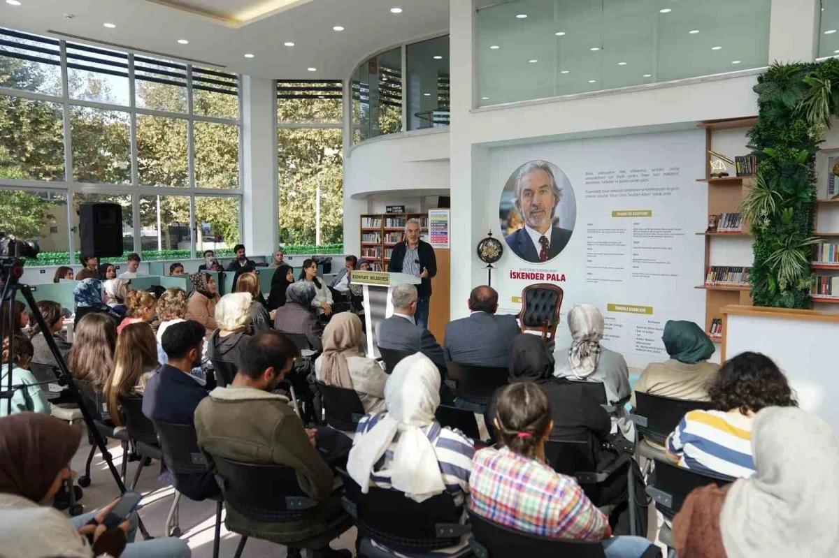 İskender Pala Esenyurt'ta gençlerle kütüphanede buluştu