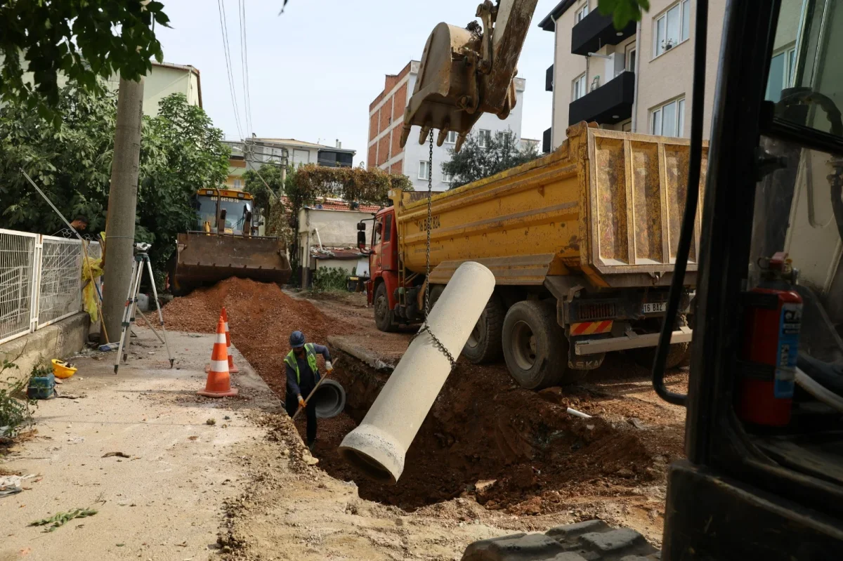 Osmangazi Hüdavendigar'da 340 metrelik altyapı