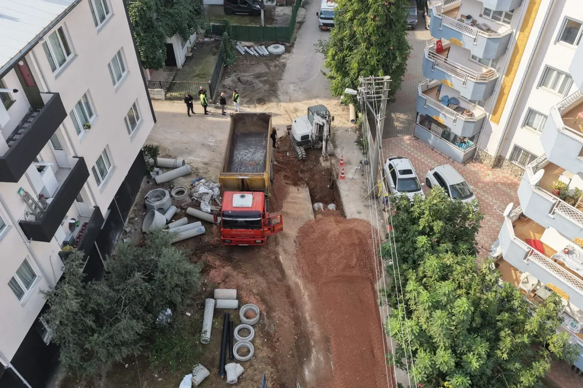 Osmangazi Hüdavendigar'da 340 metrelik altyapı