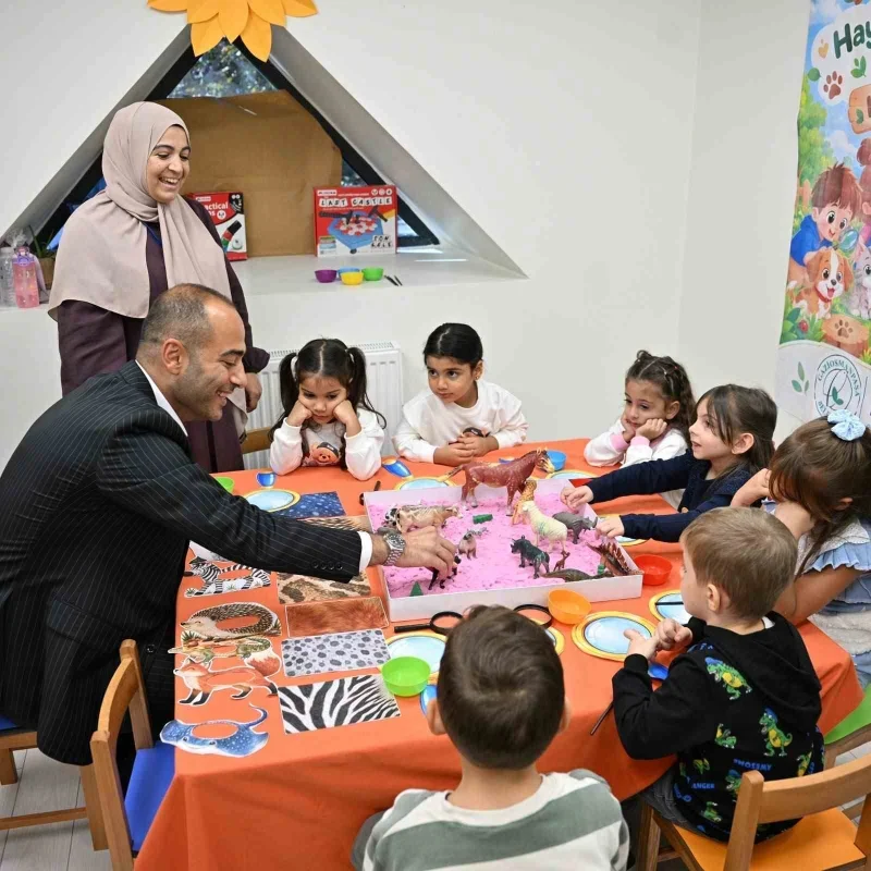 Gaziosmanpaşa'da çocuklara hayvan sevgisi atölyesi