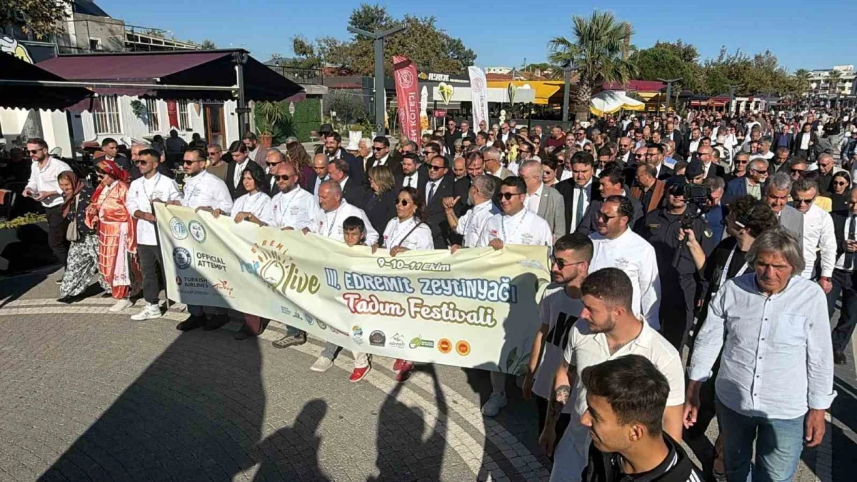 Edremit FestOlive'de 13 bin kişilik Guinness hedefi