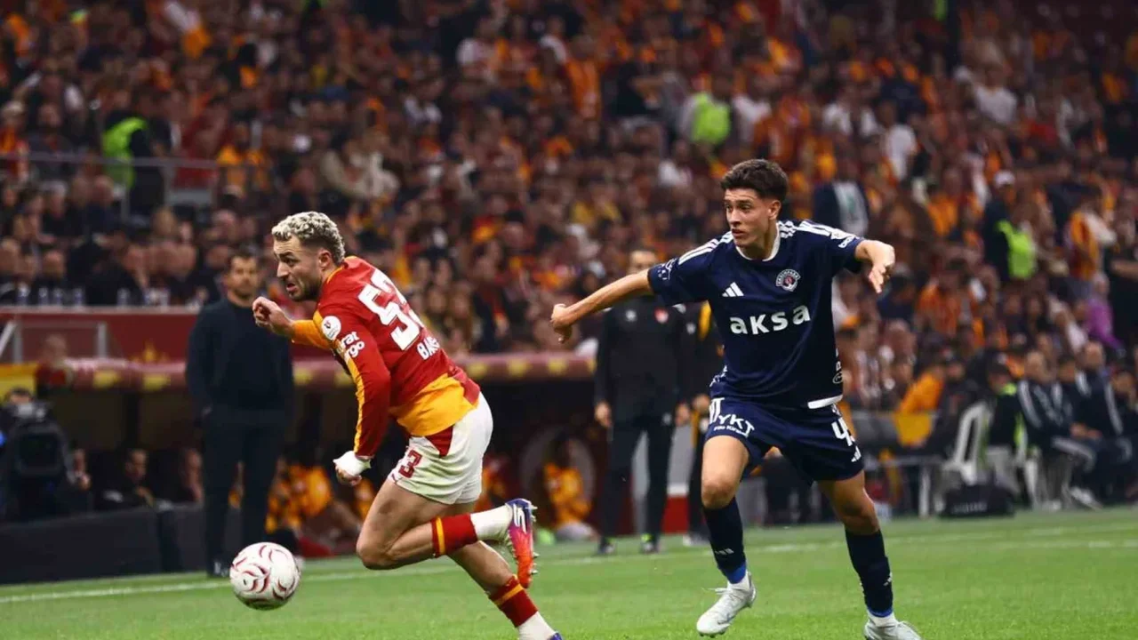 Galatasaray, Kasımpaşa önünde devreyi 1-0 önde geçti