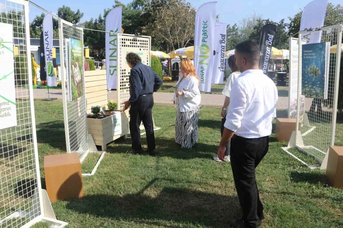 Adana Lezzet Festivali'nde biyoplastik ürünler kullanılıyor