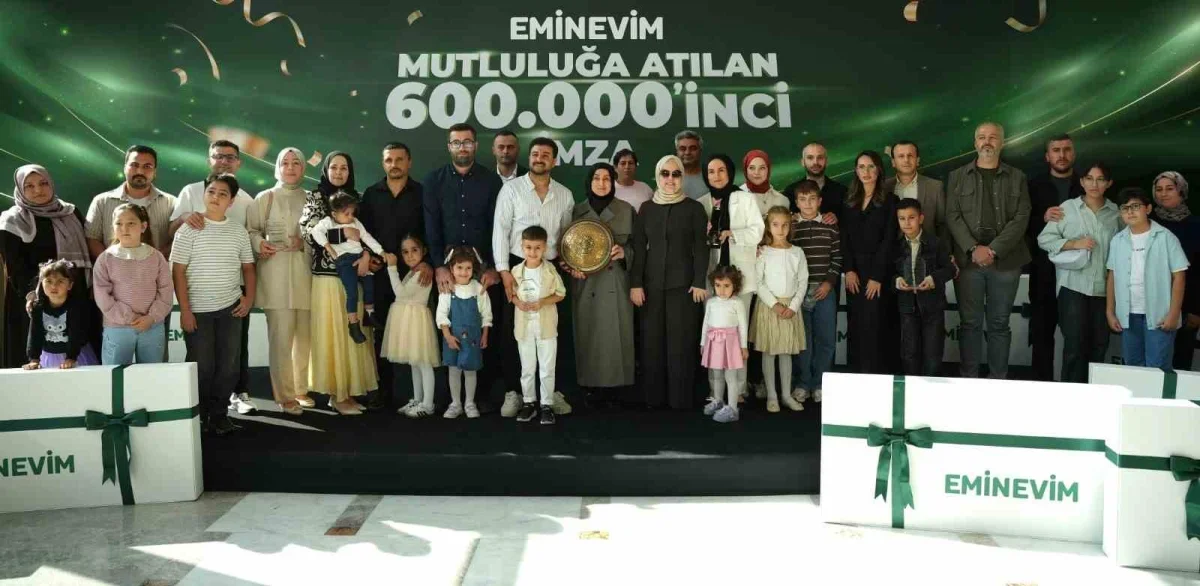 Eminevim 600 bininci teslimatla sektörde rekor kırdı