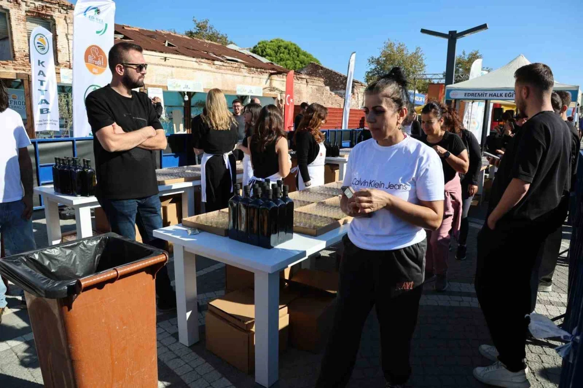 Edremit'te 13 bin kişilik Guinness rekoru denemesi başladı