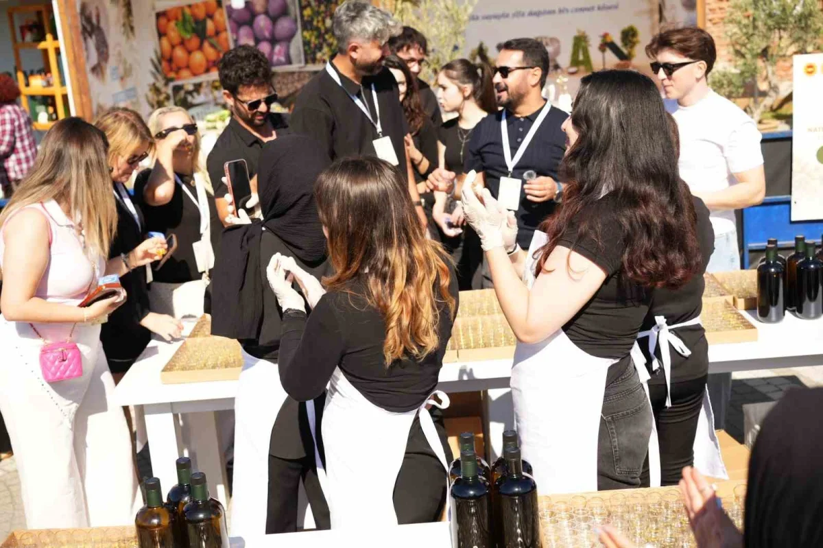 Edremit'te 13 bin kişilik Guinness rekoru denemesi başladı