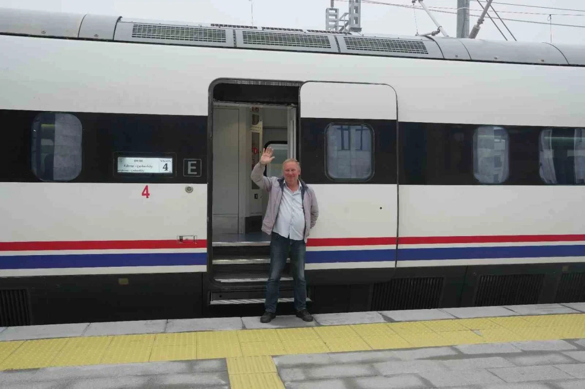 Edirne-Çerkezköy hızlı tren seferleri başladı