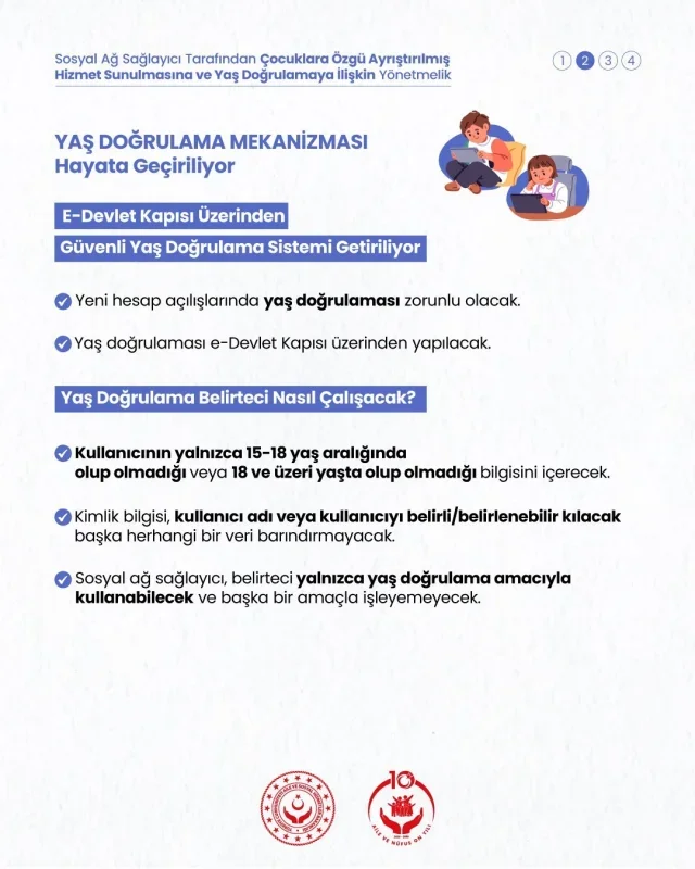 Çocuklara yönelik sosyal medya yönetmeliği yayımlandı