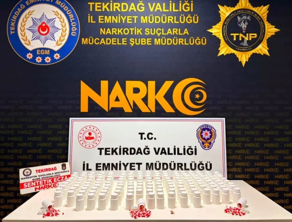 Tekirdağ'da uyuşturucu operasyonunda 25 şüpheli tutuklandı