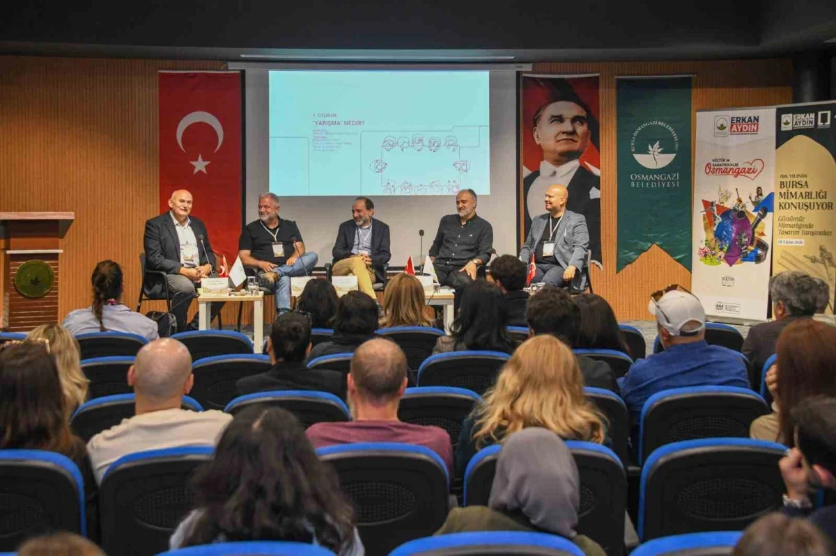 Bursa'da mimari tasarım yarışmaları masaya yatırıldı
