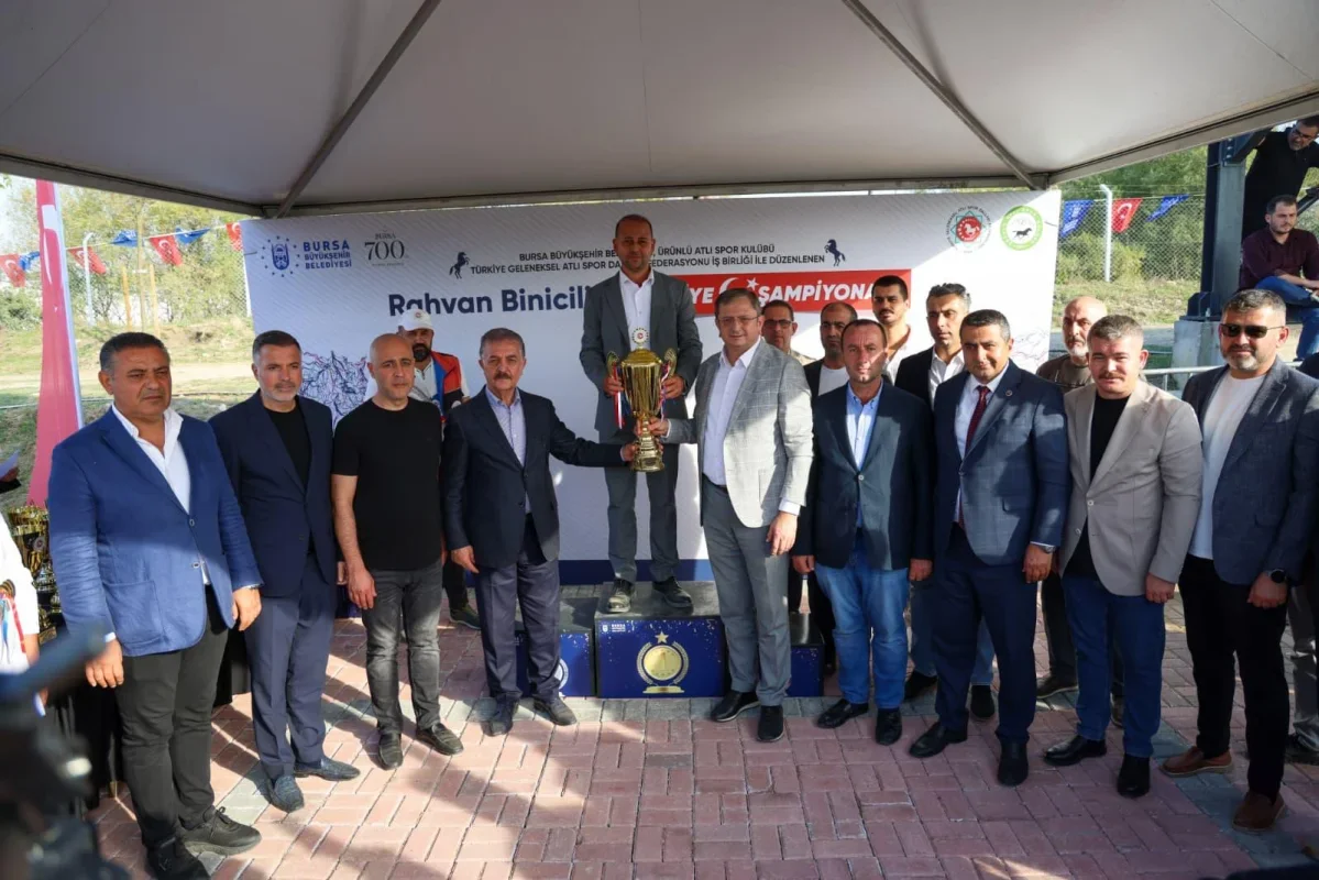 Bursa'da Rahvan Binicilik Türkiye Şampiyonası yapıldı