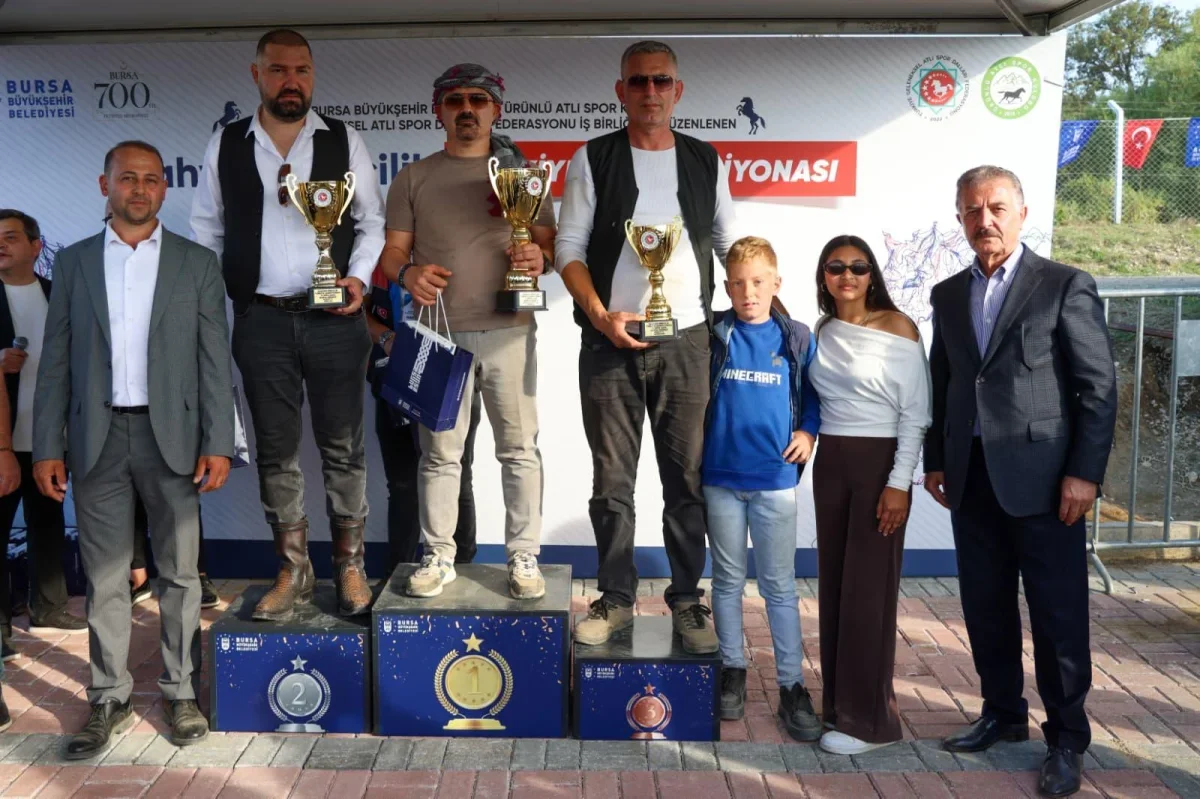 Bursa'da Rahvan Binicilik Türkiye Şampiyonası yapıldı