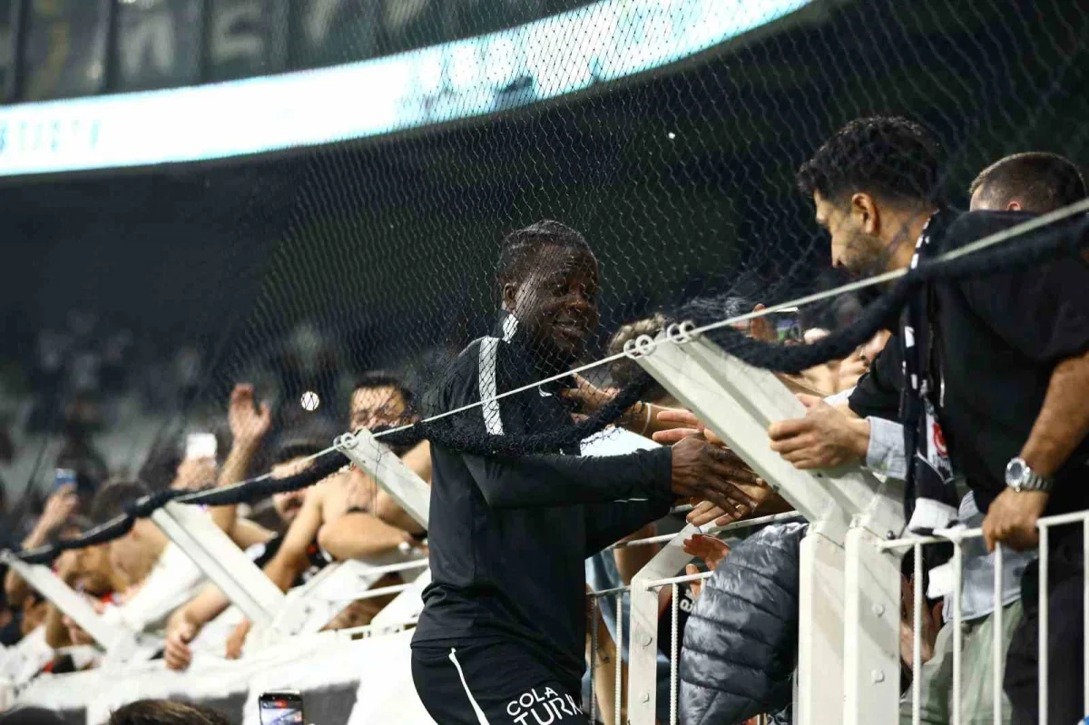 Süper Lig'de Beşiktaş Kocaelispor'u 2-1 yendi