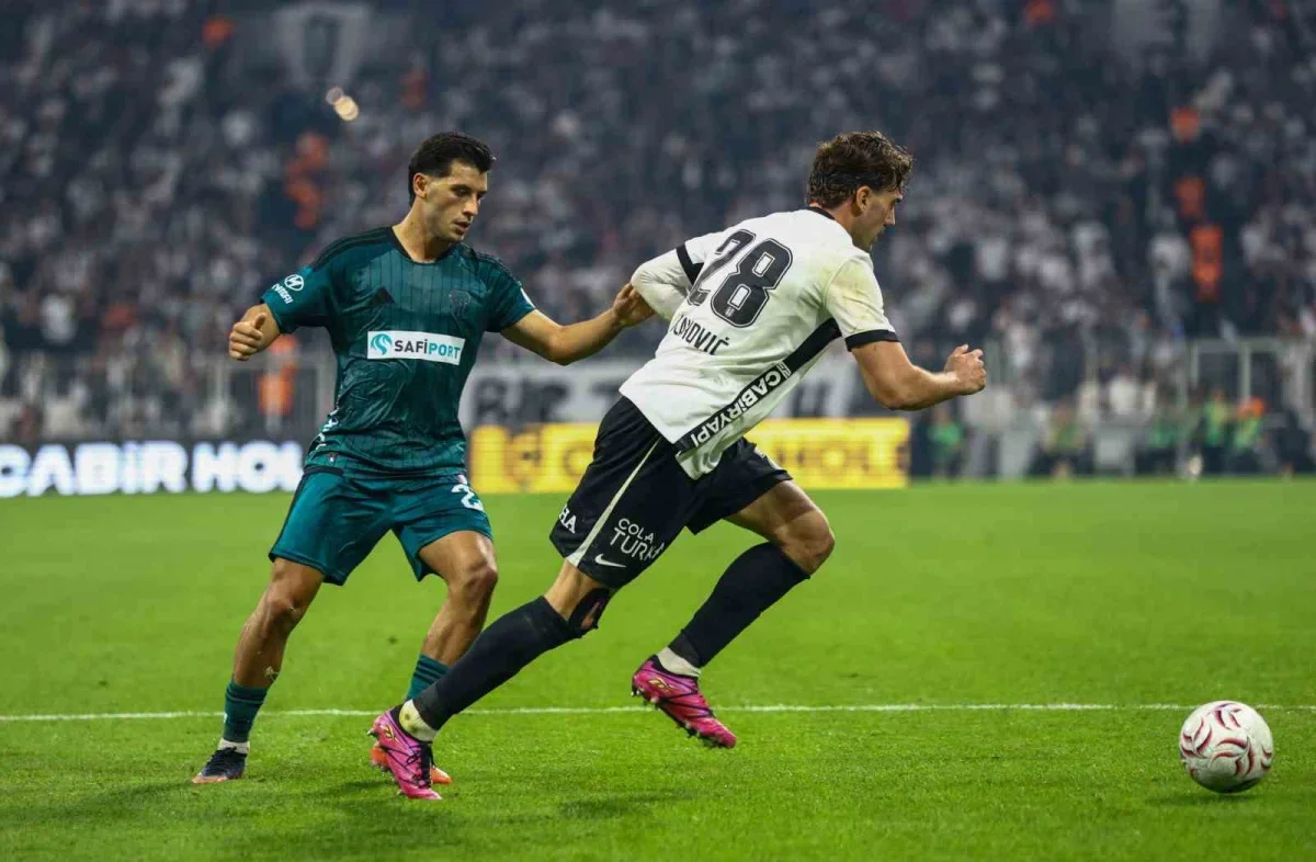 Süper Lig'de Beşiktaş Kocaelispor'u 2-1 yendi