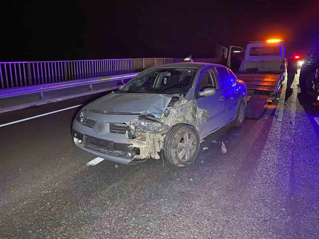 İnegöl'de zincirleme kaza: 1'i bebek 10 yaralı