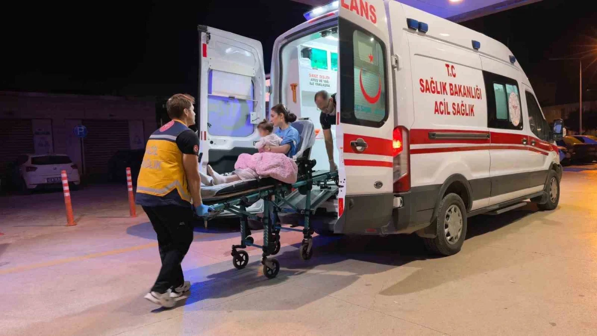 İnegöl'de zincirleme kaza: 1'i bebek 10 yaralı
