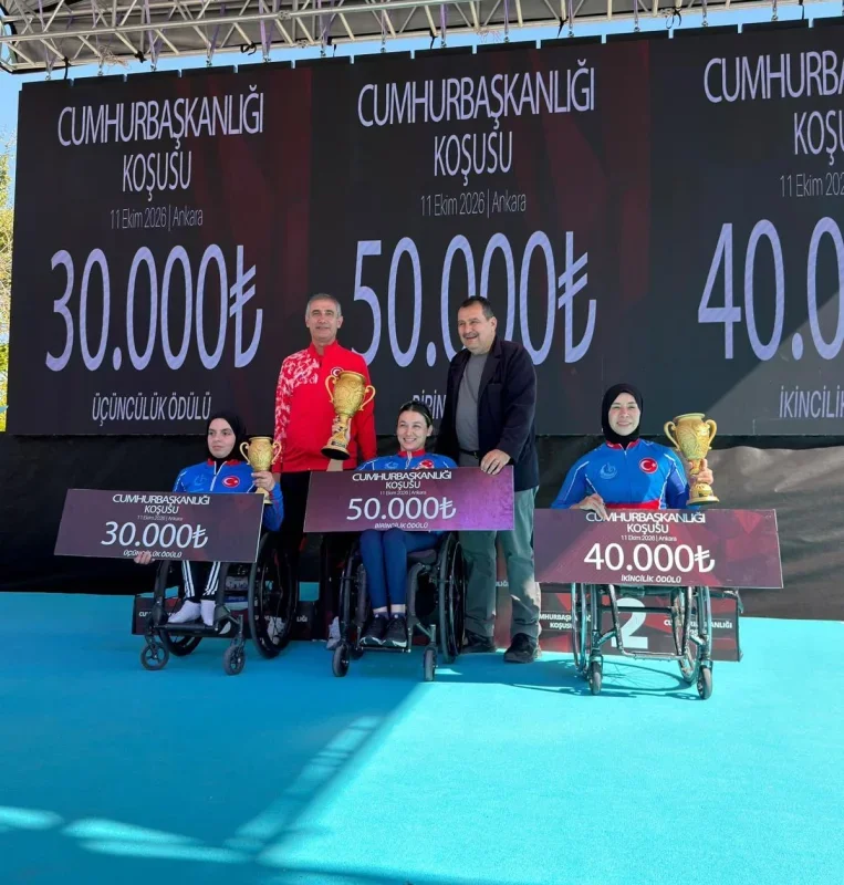 Cumhurbaşkanlığı Yarı Maratonu'nda Bağcılar'dan 5 madalya