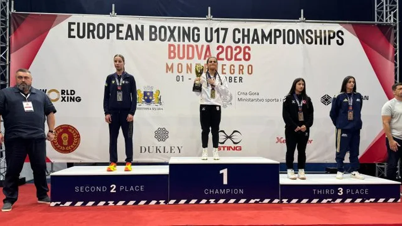 Bursa Belediyesporlu Sudem Temuçin Avrupa'da üçüncü